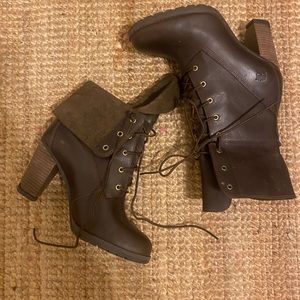 Timberland heeled booties